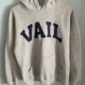 Gray VAIL Hoodie